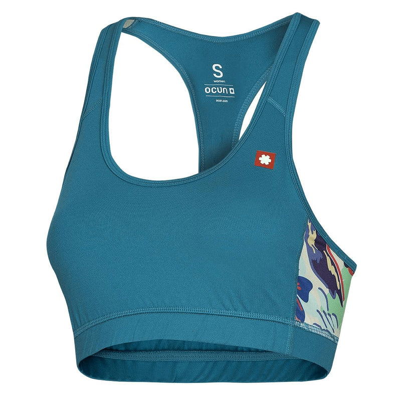 Ocun Misty Bra Top - XS - Blue Fjord - The Climbing Shop