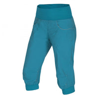 Ocun Noya Climbing | Bouldering Short Enamel Blue - front view - The Climbing Shop