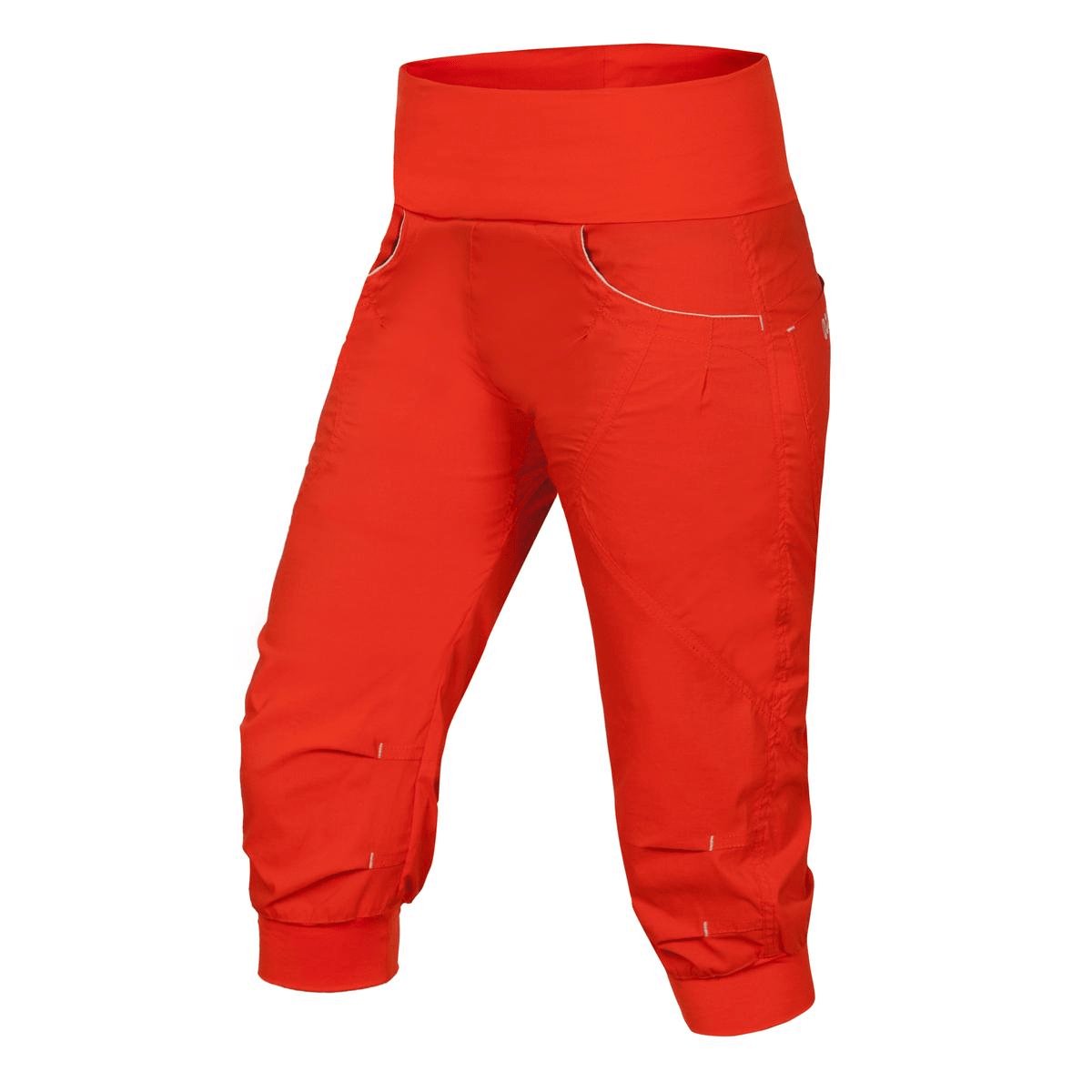 Ocun Noya Climbing | Bouldering Short Orange Poinciana - front view - The Climbing Shop