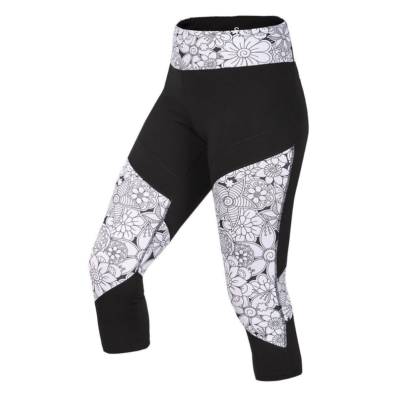 Ocun Rhea 3/4 Leggings - XS - Black Caviar - The Climbing Shop