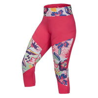 Ocun Rhea 3/4 Leggings - XS - Pink Paradise - The Climbing Shop