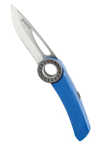 Petzl Spatha Rope Knife - Blue - - The Climbing Shop