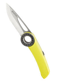 Petzl Spatha Rope Knife - Yellow - - The Climbing Shop